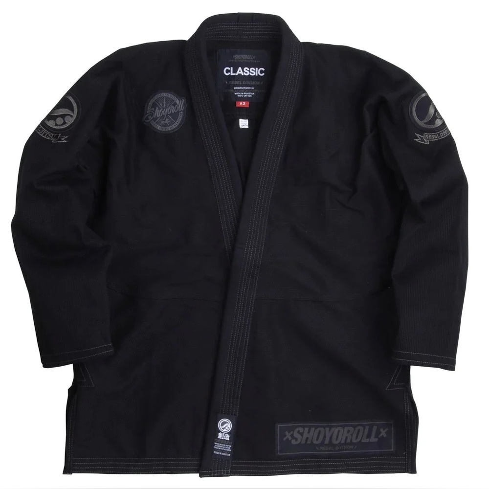 Scorpion Brand “Shoyoroll Rebels” BJJ Gi Black A2L See details NWT never worn